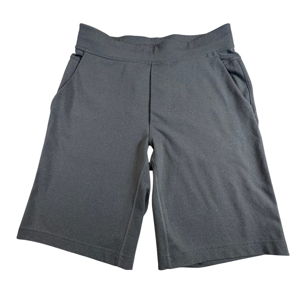 Lululemon Athletic Stretch Drawstring 10” Shorts Shorts Gray Men’s Sz M